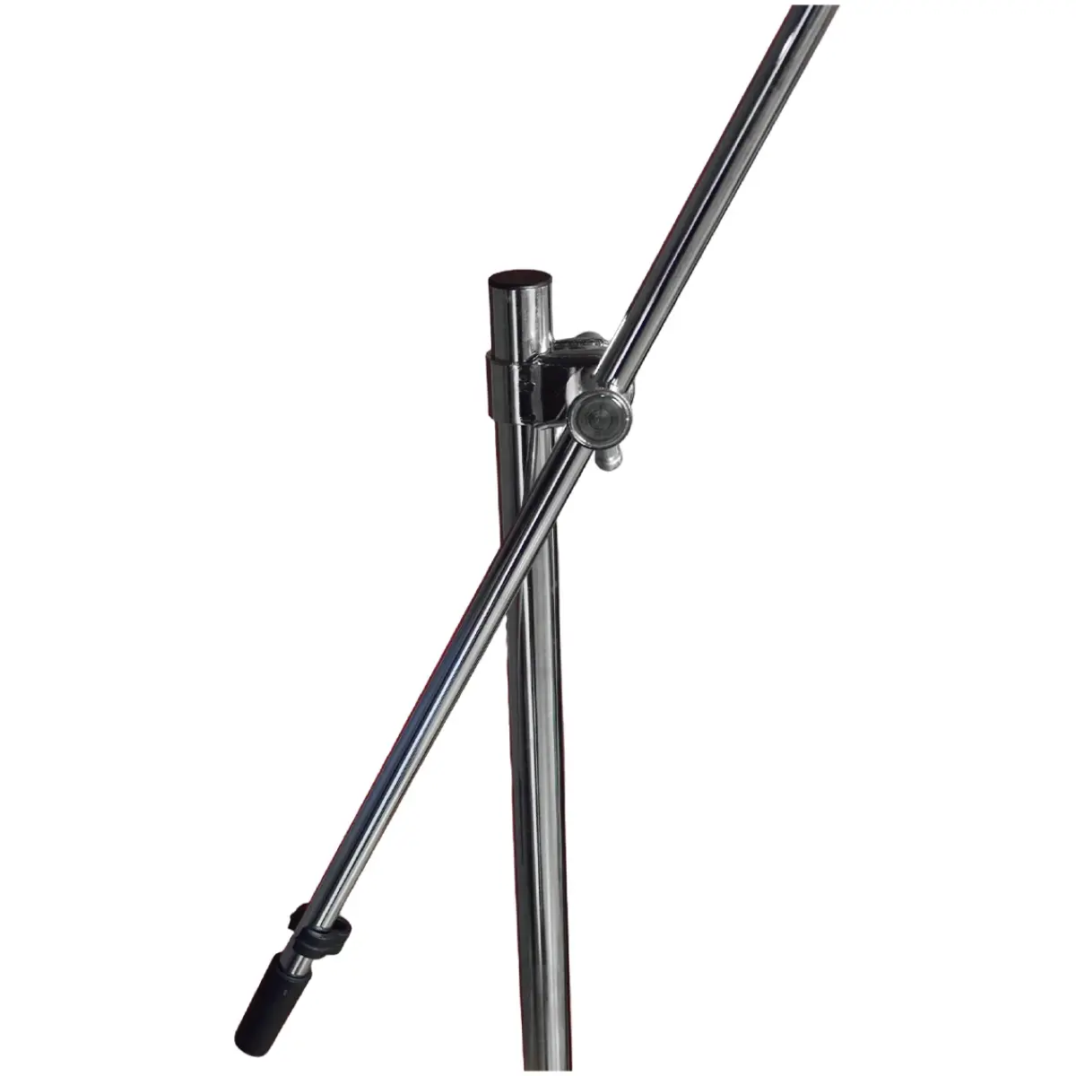 Imix Boom Arm Round Base Silver Mic Stand - Image 3