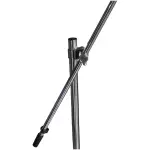 Imix Boom Arm Round Base Silver Mic Stand - Image 3