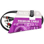 Tecnix Dual Rca Male To Dual Xlr Male