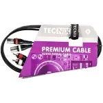 Tecnix Dual Rca Male To Dual Xlr Male