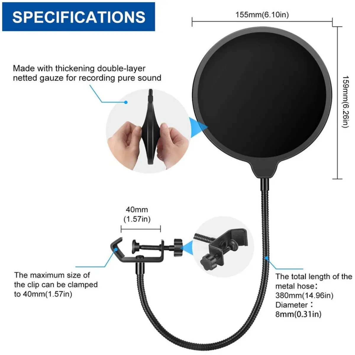 Tecnix Pop Filter - Image 4