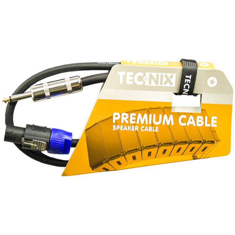 Tecnix Professional Speaker Cable With Speak-on Male To 2.5mm Jack - 1m