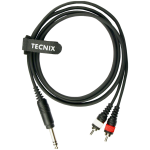 Tecnix 1/4" Stereo Jack Male - Dual Rca Male 1.5m - Image 2