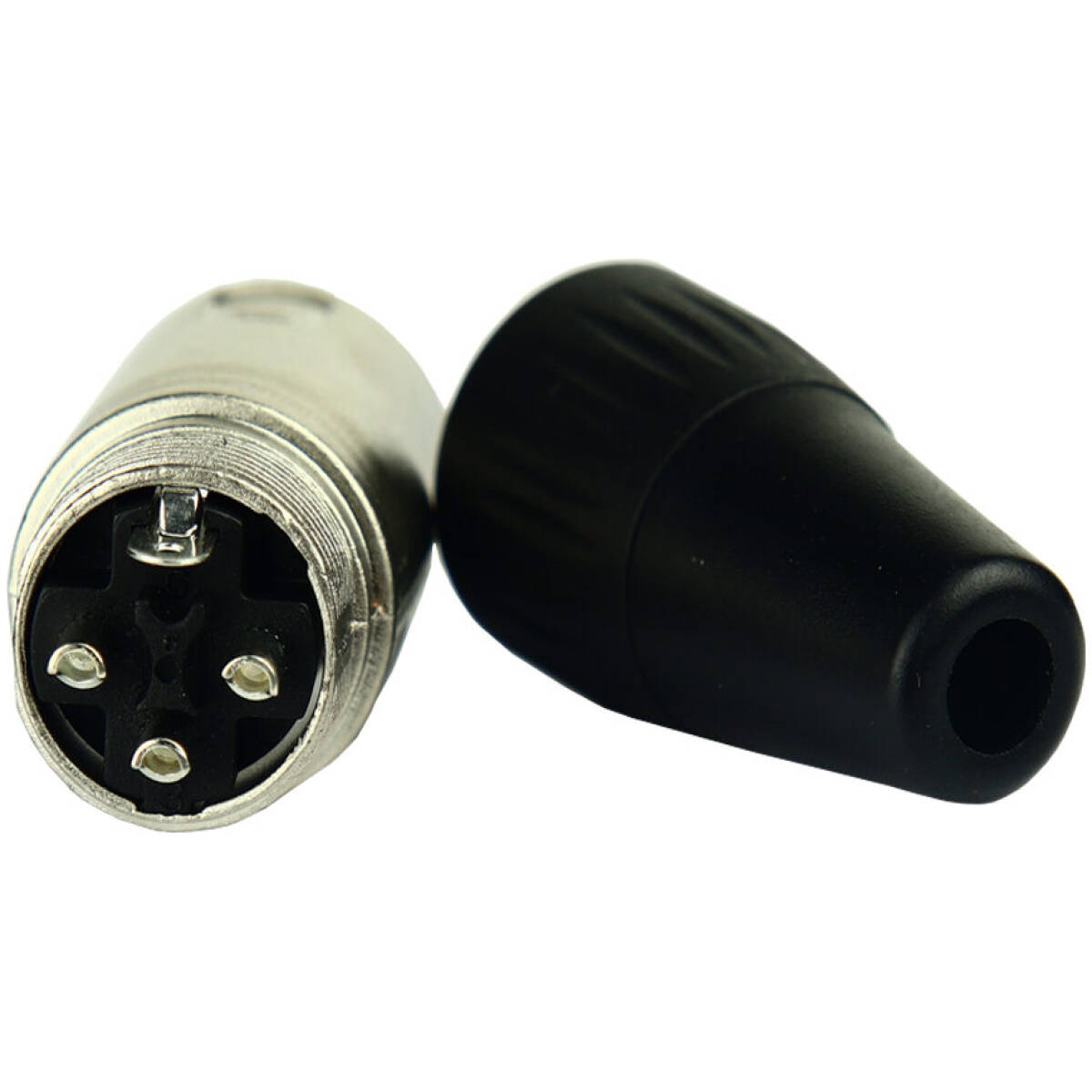 Tecnix Female 3-pin Xlr Connector China Neutrik Silver Chassis - Image 2