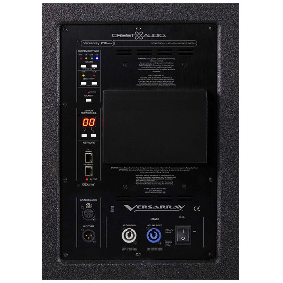 Crest Audio Versarray Pro 218 Powered Subwoofer - Image 5