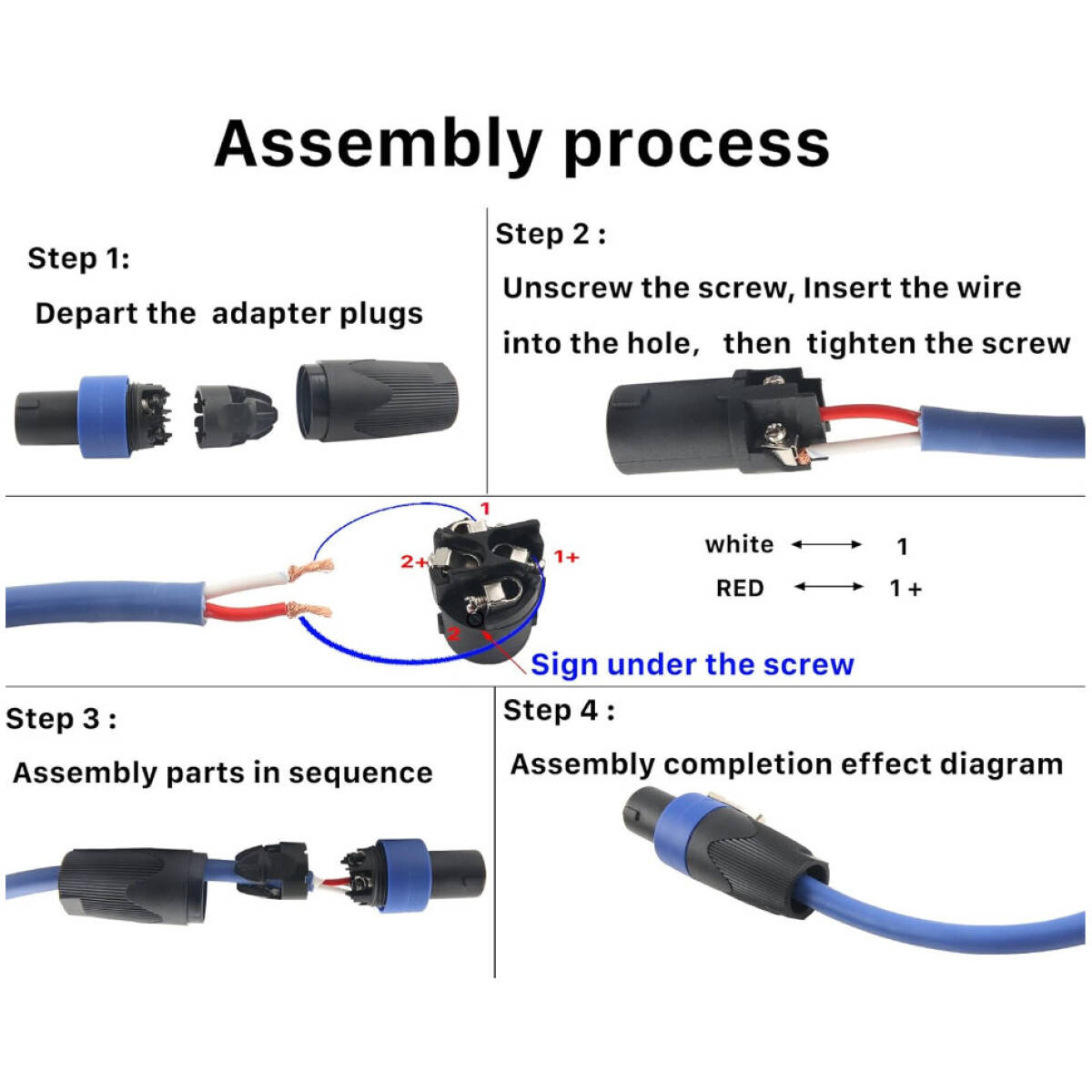 Tecnix Neutrik Lockable 4-pole Speak-on Connector - Image 5