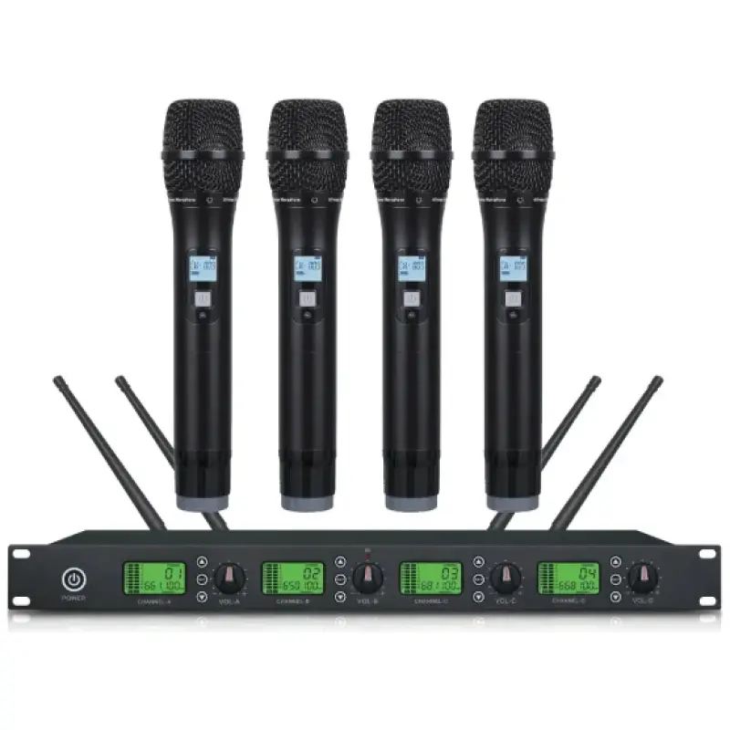 Imix K-9004 4 Channel Wireless Microphone