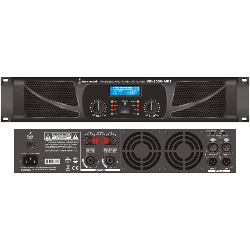 Imix KB-3000-MK3 Power Amplifier