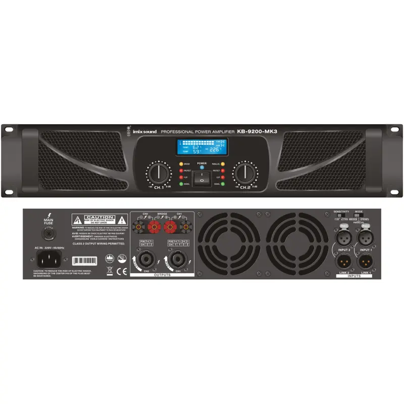 Imix KB-9200-MK3 Power Amplifier