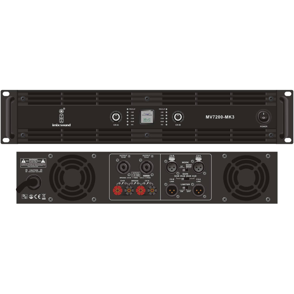 Imix MV7200-MK3 Power Amplifier - A1 Sound