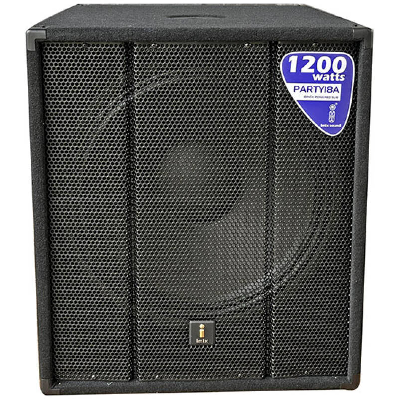 Imix Party 18A 18" Active Subwoofer