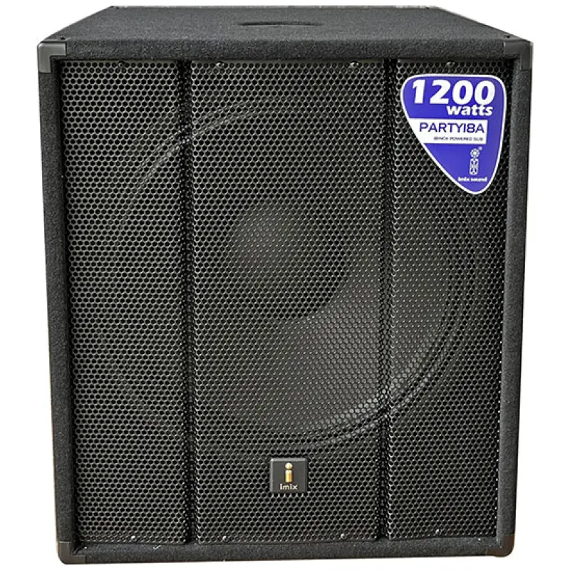 Imix Party 18A 18" Active Subwoofer