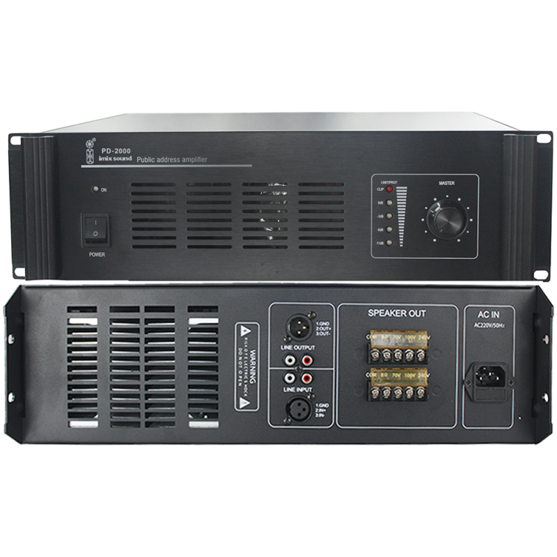 Imix PD-2000 Public Address Amplifier (2000W)