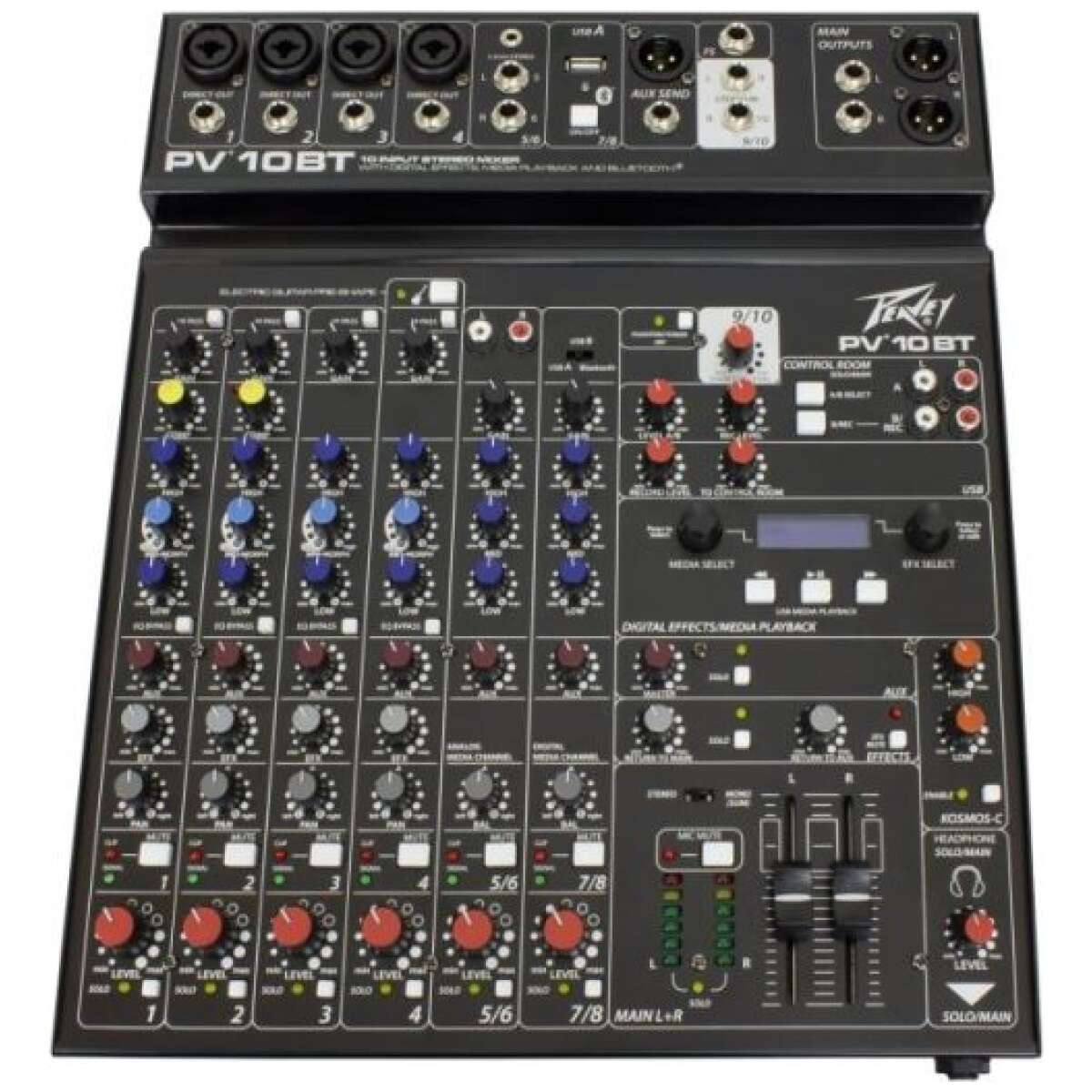 Peavy PV-10BT Bluetooth Mixer W/USB-MP3 - Image 4