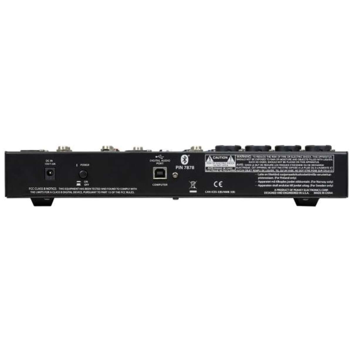 Peavy PV-10BT Bluetooth Mixer W/USB-MP3 - Image 5