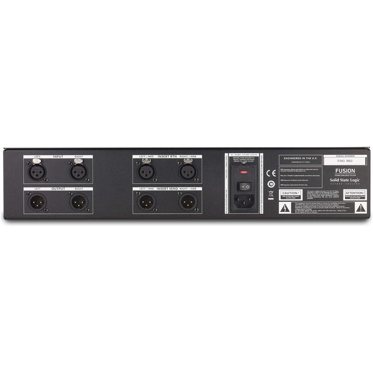 Solid State Logic Fusion Analogue Stereo Outboard Processor - Image 2