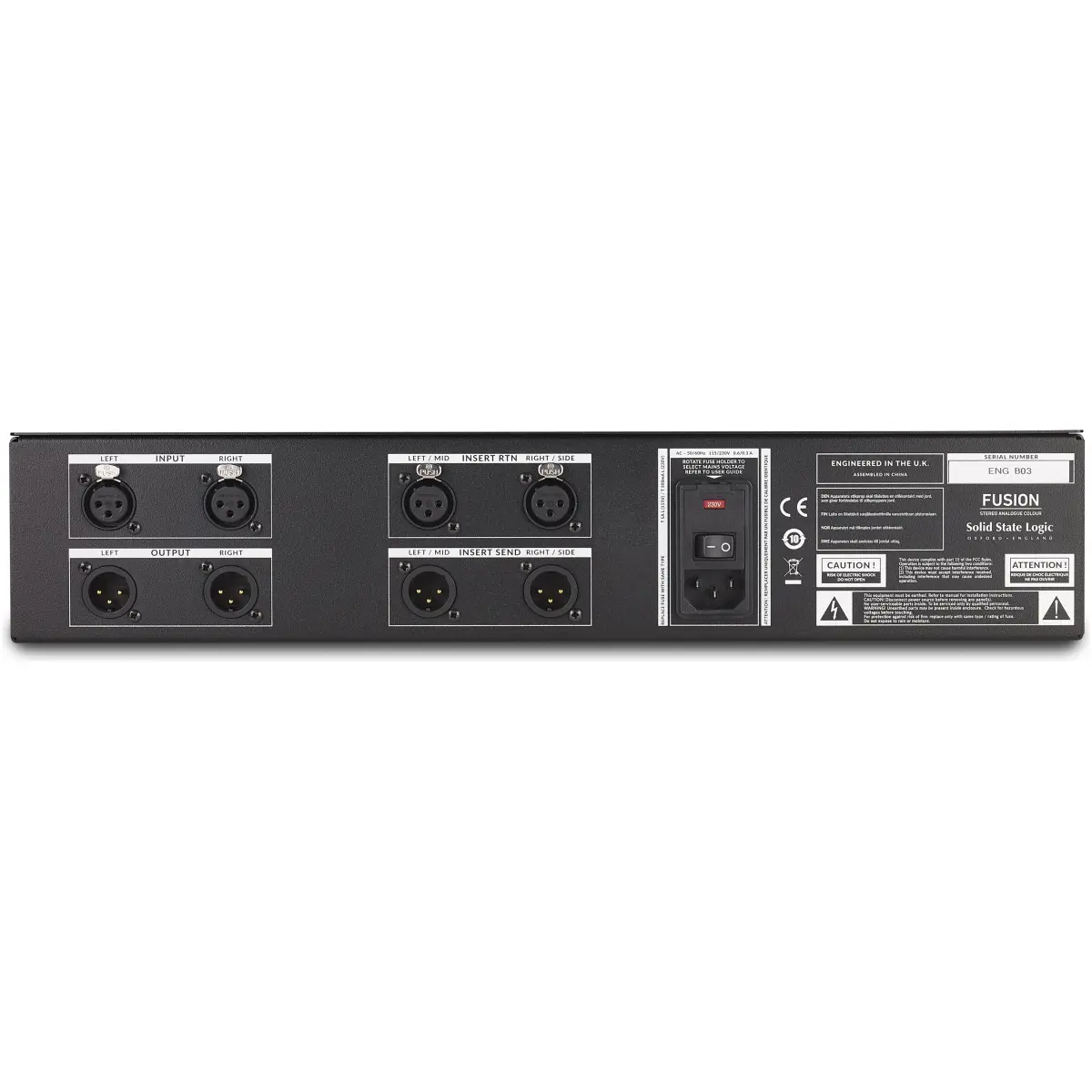 Solid State Logic Fusion Analogue Stereo Outboard Processor - Image 2