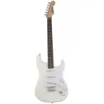 Barros Electric Guitar Strat Shape (Arctic White)