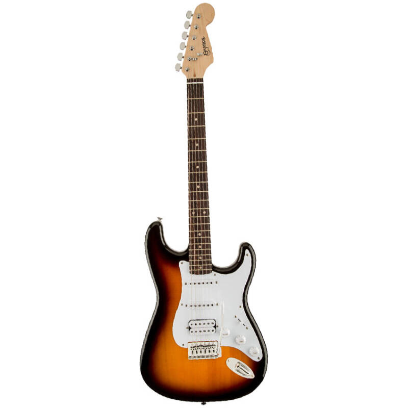 Barros Electric Guitar Strat Shape (Sunburst)