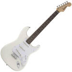 Barros Electric Guitar Strat Shape (Arctic White) - Image 2