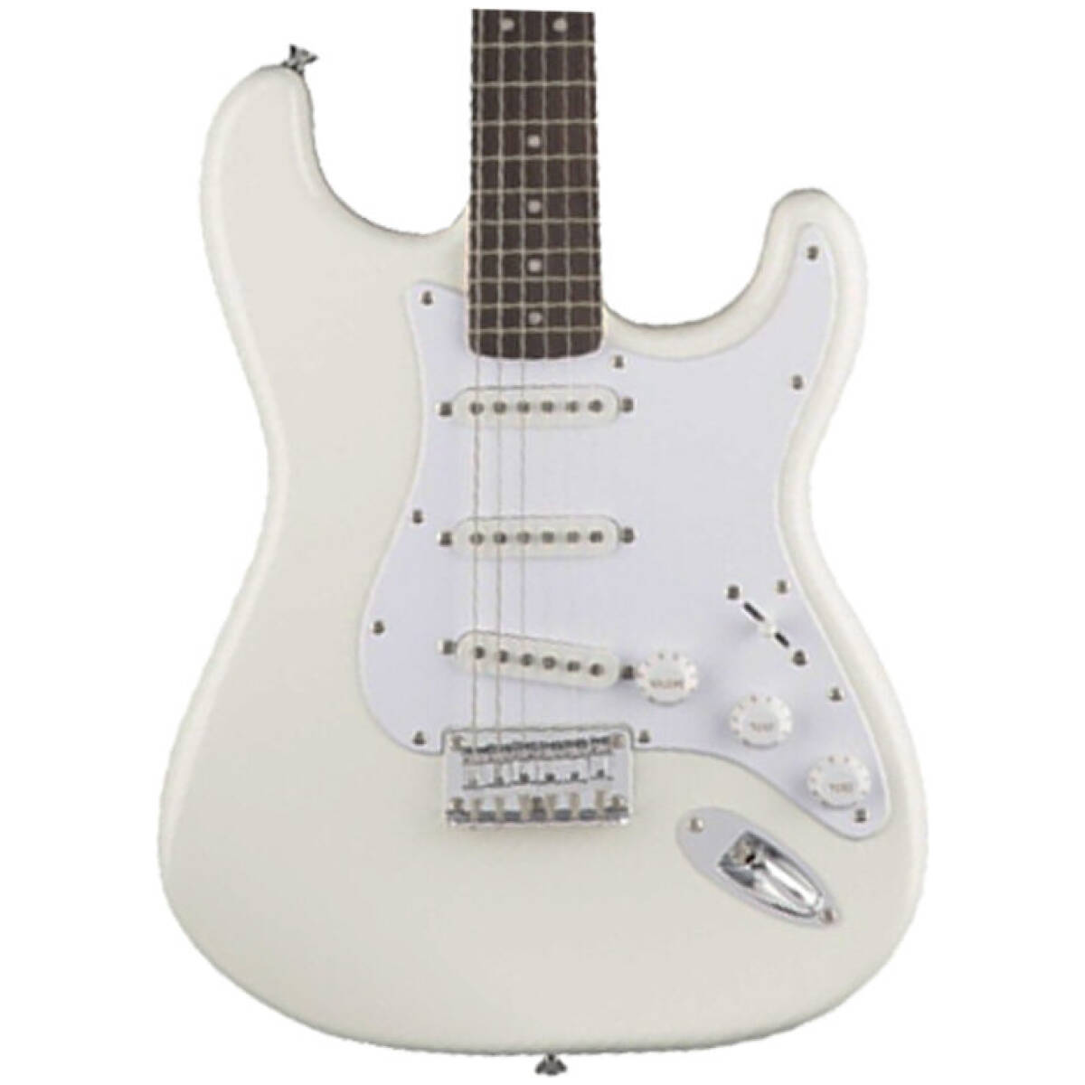 Barros Electric Guitar Strat Shape (Arctic White) - Image 3