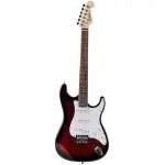 Barros Electric Guitar Strat Shape (Red)
