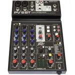 Peavey 6 BT 6 Channel Compact Mixer With Bluetooth