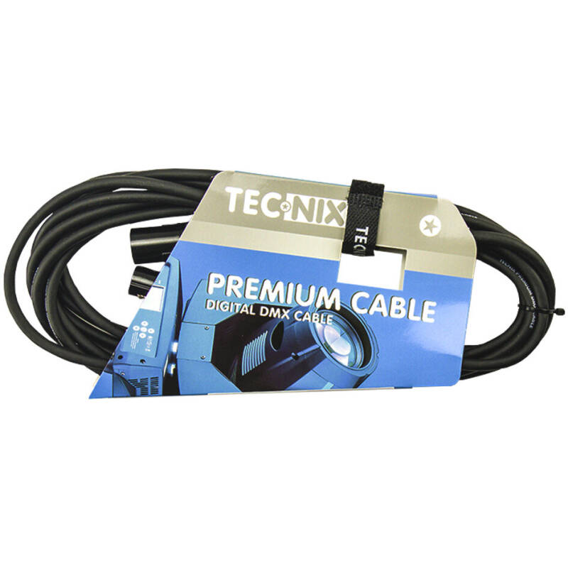 Tecnix 5 Meter Dmx Cable - Black