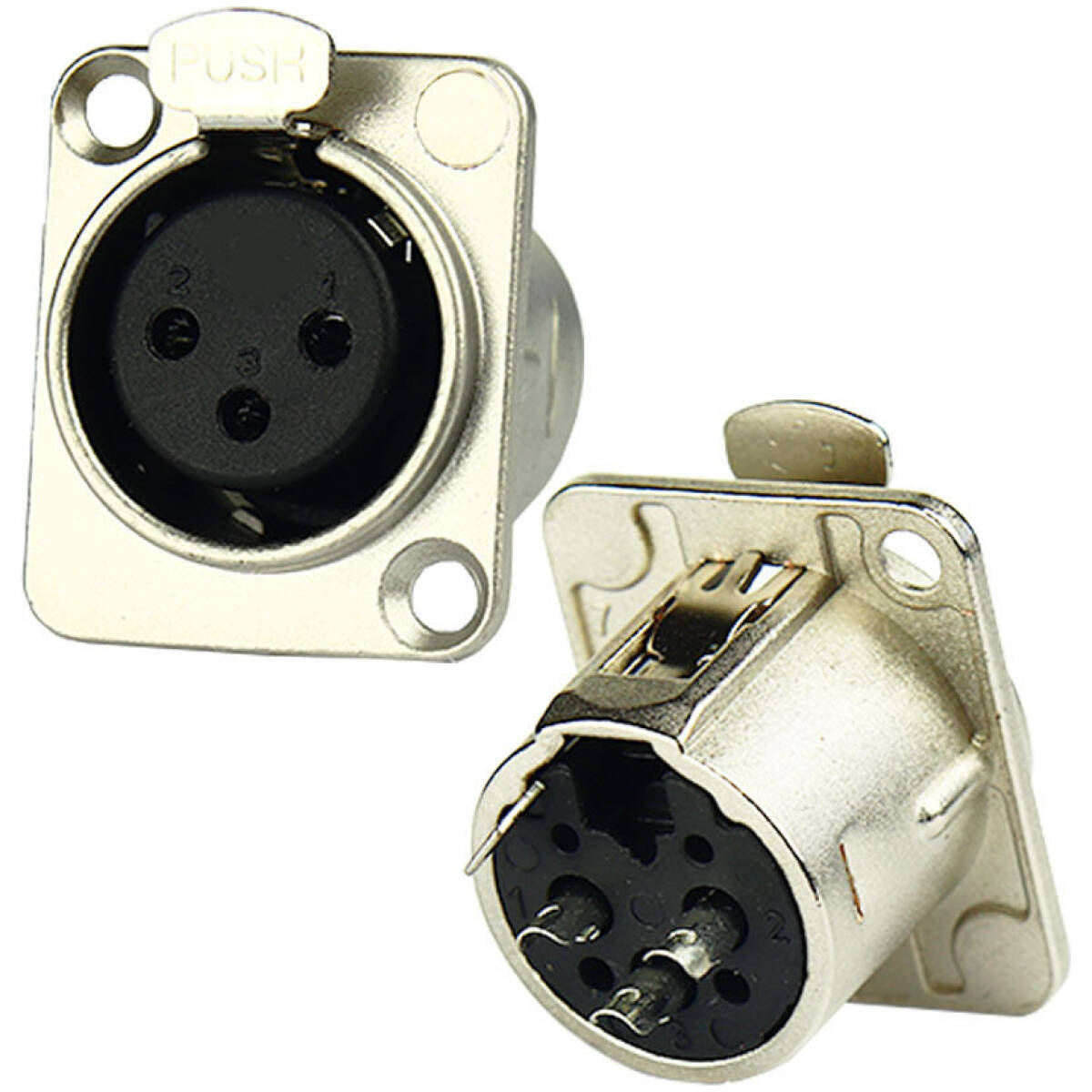 Tecnix Female 3-pin Chessy Mount Silver Chassis - Image 3