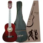 Vizuela 30''' Classic Guitar (Wine Red) - Image 5