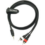 Tecnix Male Mini Jack To Audio Rca Cable - 1.5 Meter - Image 2