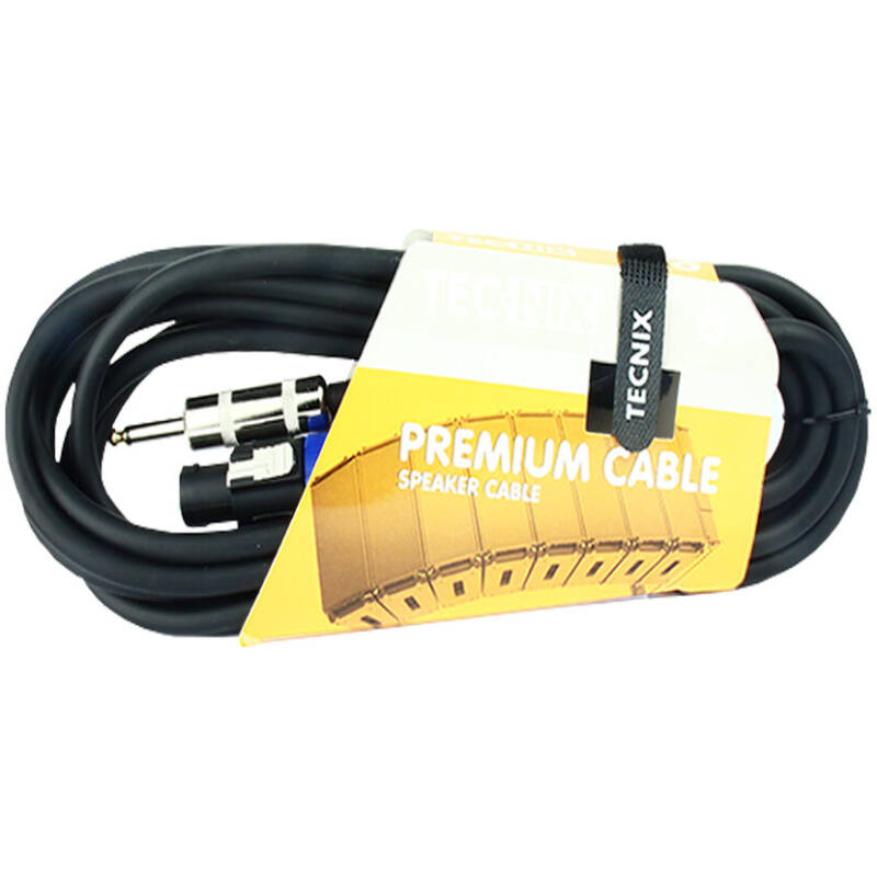 Tecnix Professional Speaker Cable With Speak-on Male To 2.5mm Jack - 5m