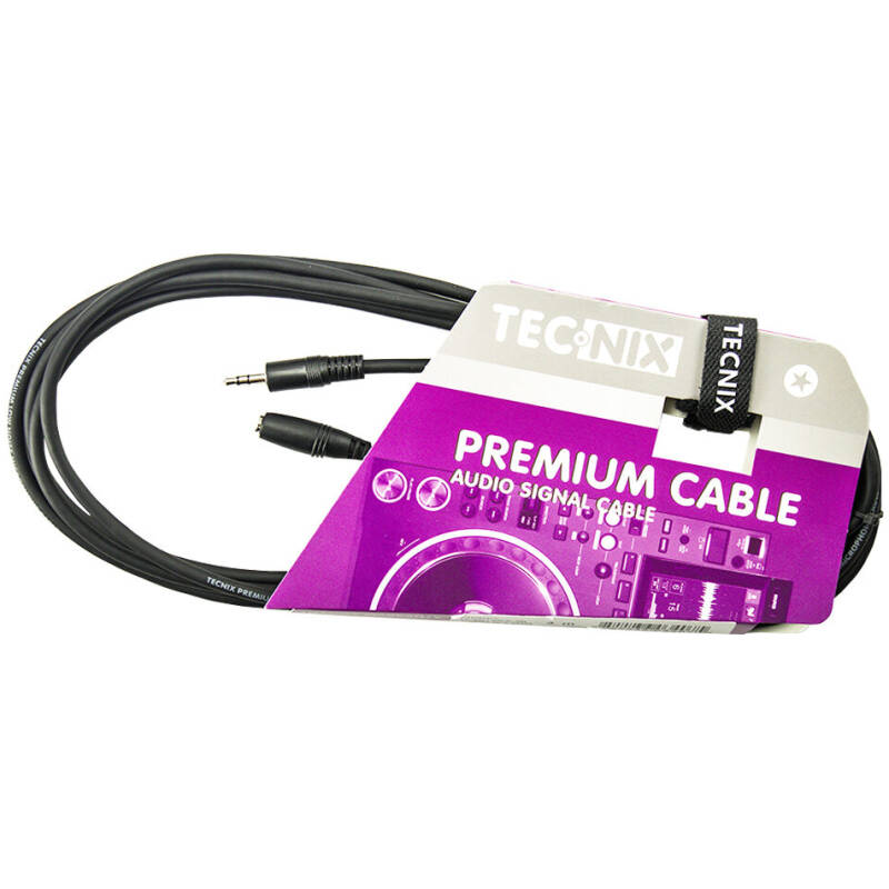 Tecnix Stereo Mini Jack Male To Stereo Mini Jack Female.