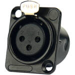 TECNIX Female 3-Pin Chessy Mount Black Chassis