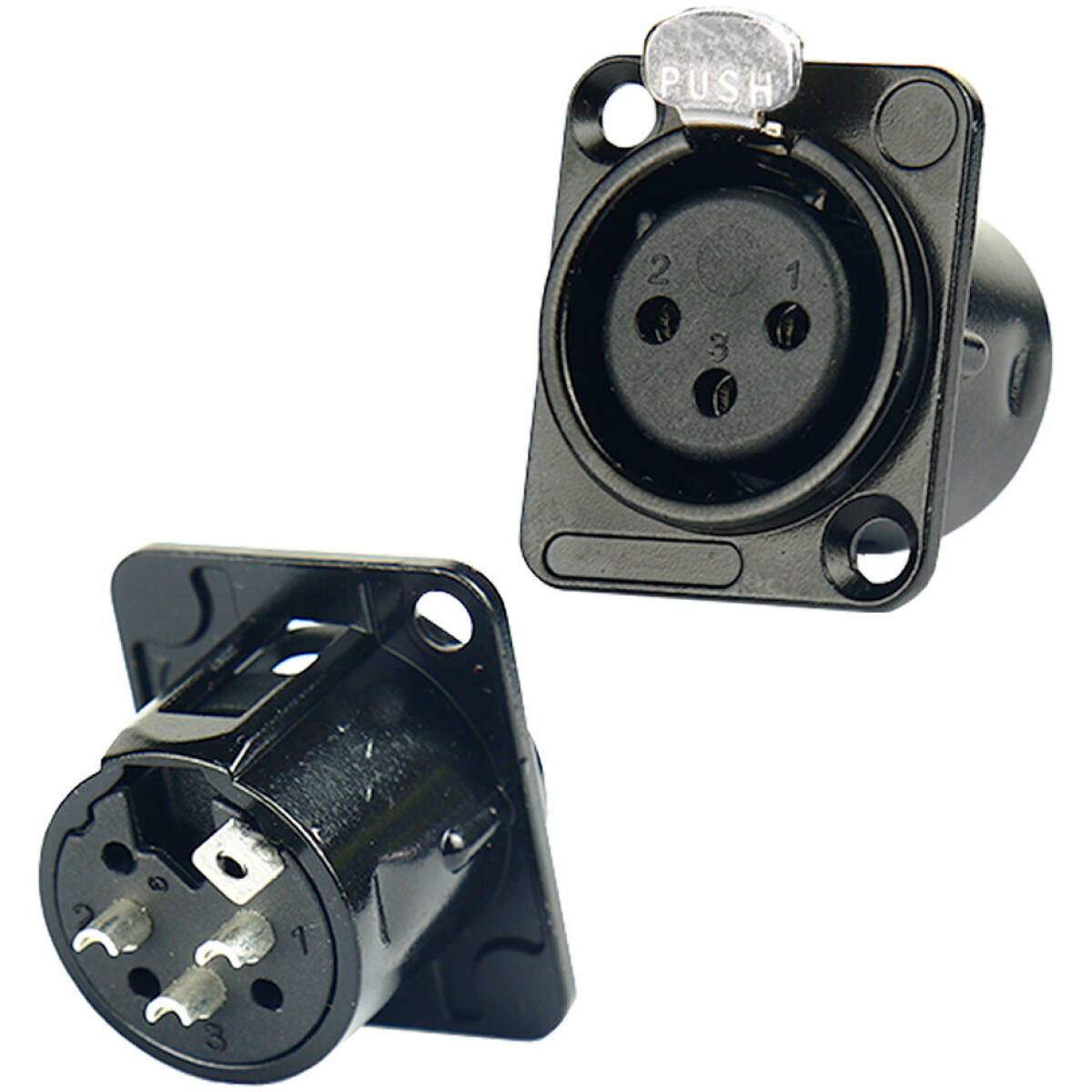 TECNIX Female 3-Pin Chessy Mount Black Chassis - Image 3
