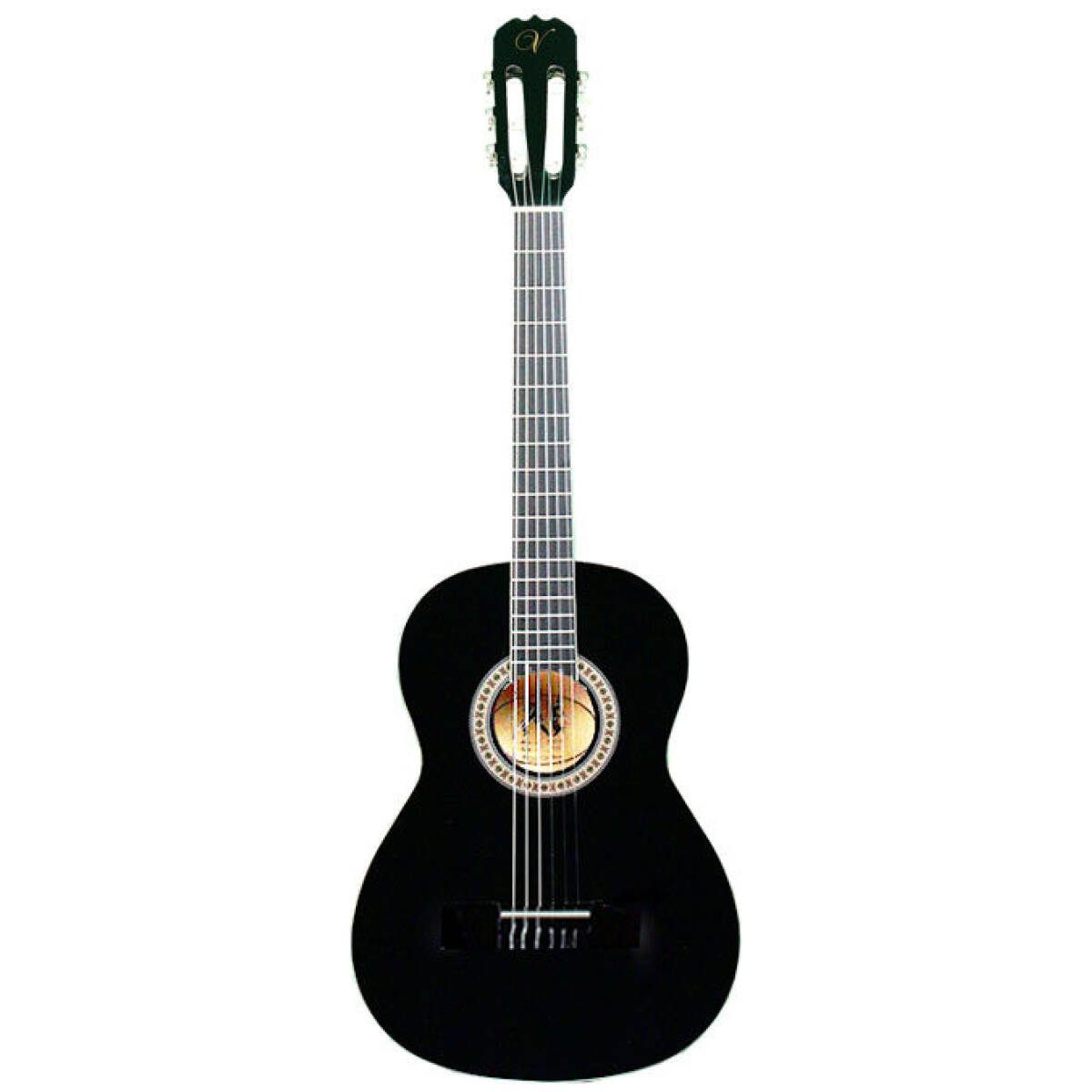 Vizuela Full Size Classic Guitar (Black) - Image 2