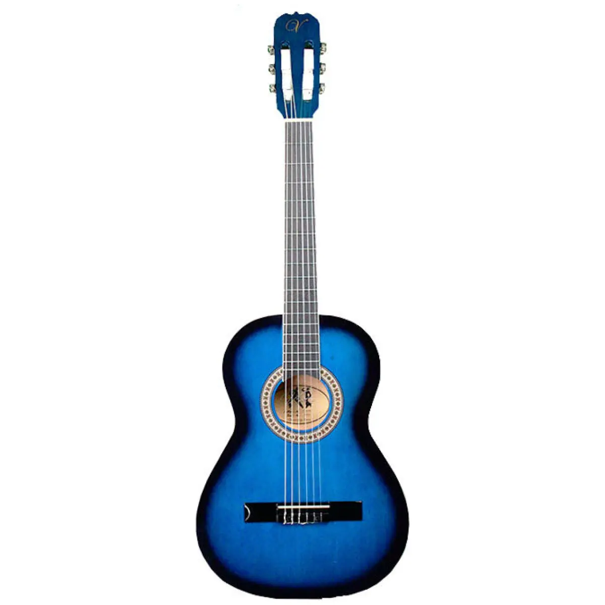 Vizuela 36'' Classic Guitar (Blue Sunburst) - Image 2