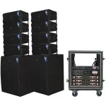 Imix 8x LA2210 2x 2218 Line Arrray Combo
