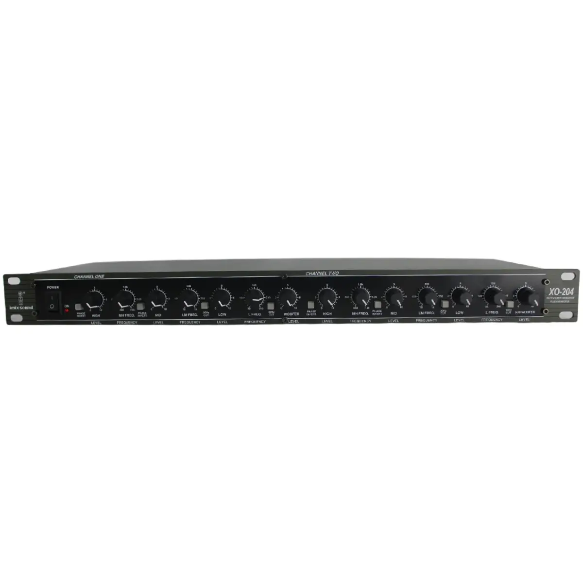 Imix Sound XO-204 3-Way Professional Audio Crossover - Image 2