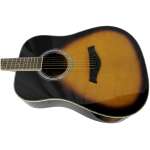 Harmonix AT86-3TS Acoustic Guitar (3-Tone Sunburst) - Image 3