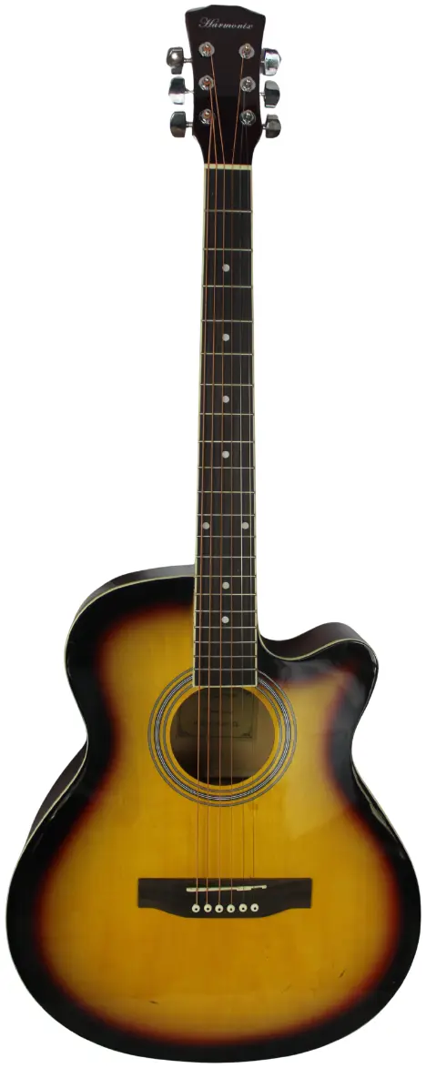 Untitled (1200 x 1200 px) (18) Harmonix AC-01-3TS Acoustic Guitar (3-Tone Sunburst) - Image 1