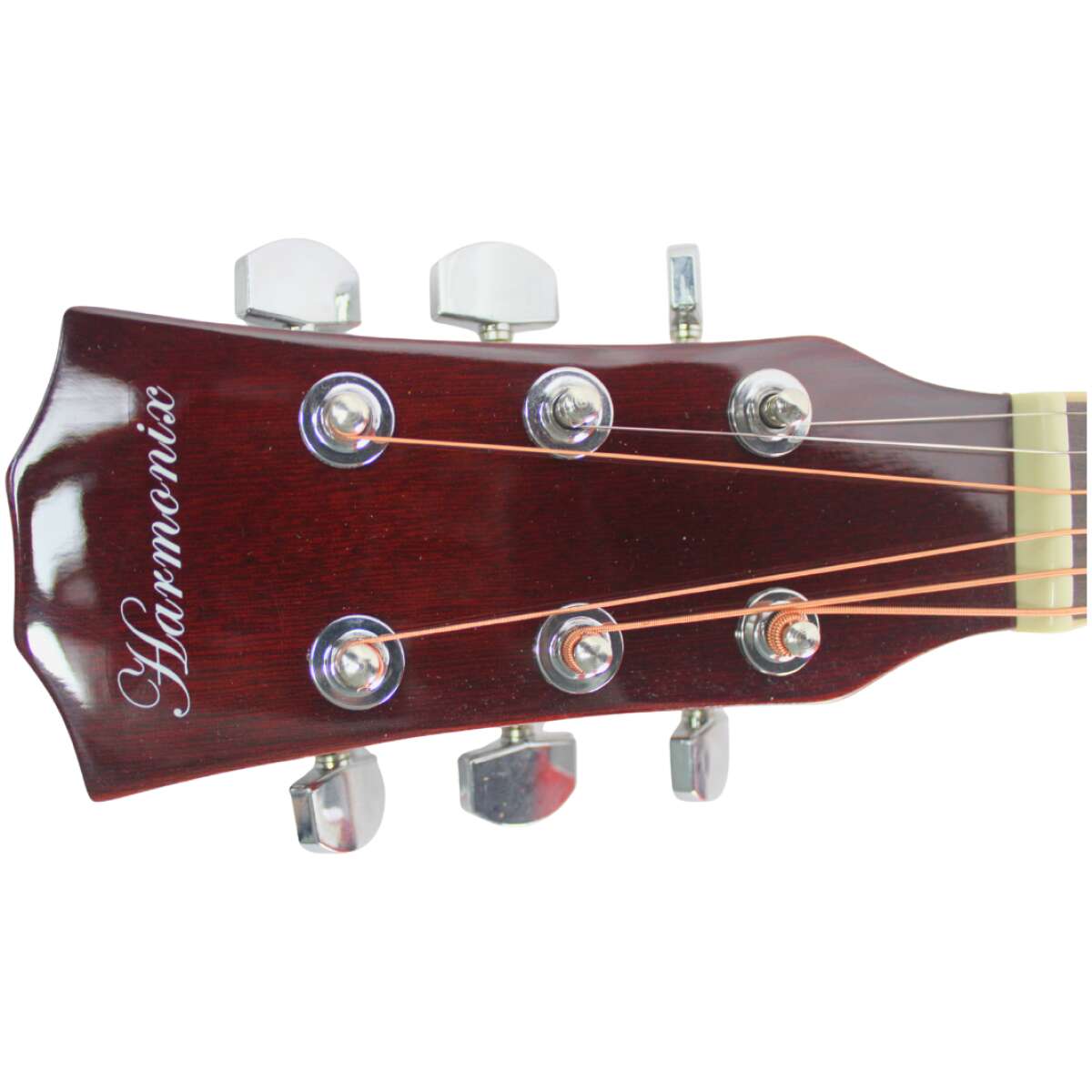 Harmonix AC-01-3TS Acoustic Guitar (3-Tone Sunburst) - Image 5
