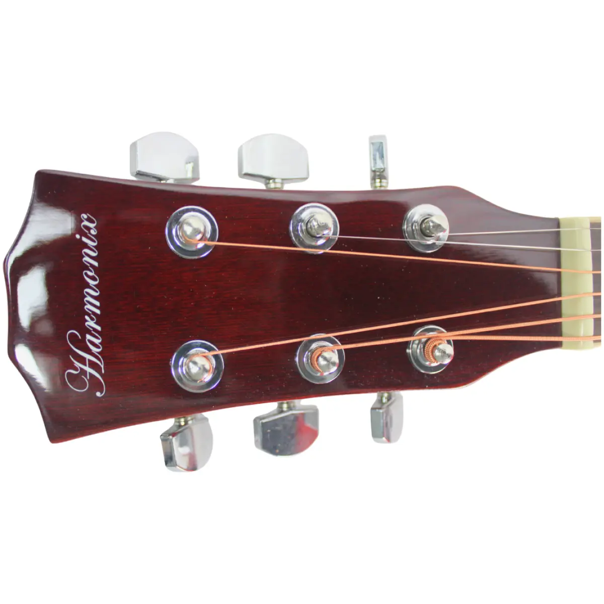 Harmonix AC-01-3TS Acoustic Guitar (3-Tone Sunburst) - Image 5