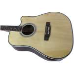Harmonix AC-12-N Acoustic Guitar (Natural) - Image 3