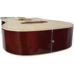 Harmonix AC-12-N Acoustic Guitar (Natural) - Image 4
