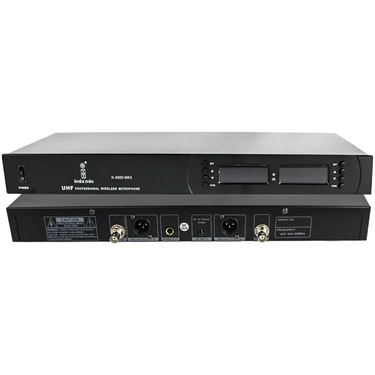 Imix IMK3300 MK3 ,UHF Adjustable Frequency Wireless Microphone - Image 2