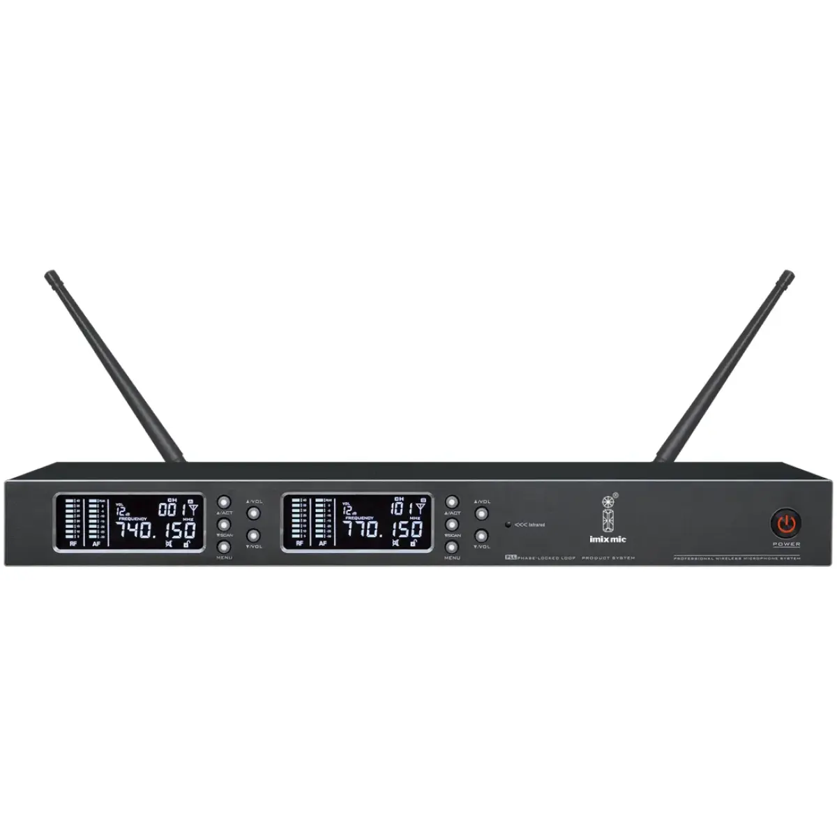Imix K9000 UHF Adjustable Frequency Wireless Microphone - Image 3