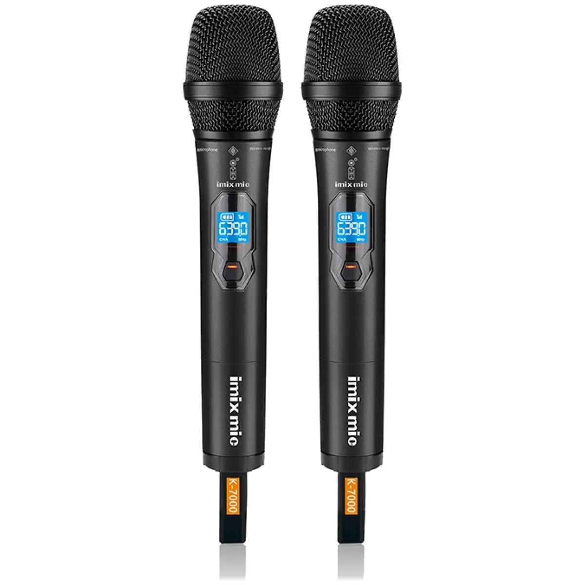 Imix K-7000 UHF Dual Wireless Microphone - Image 3