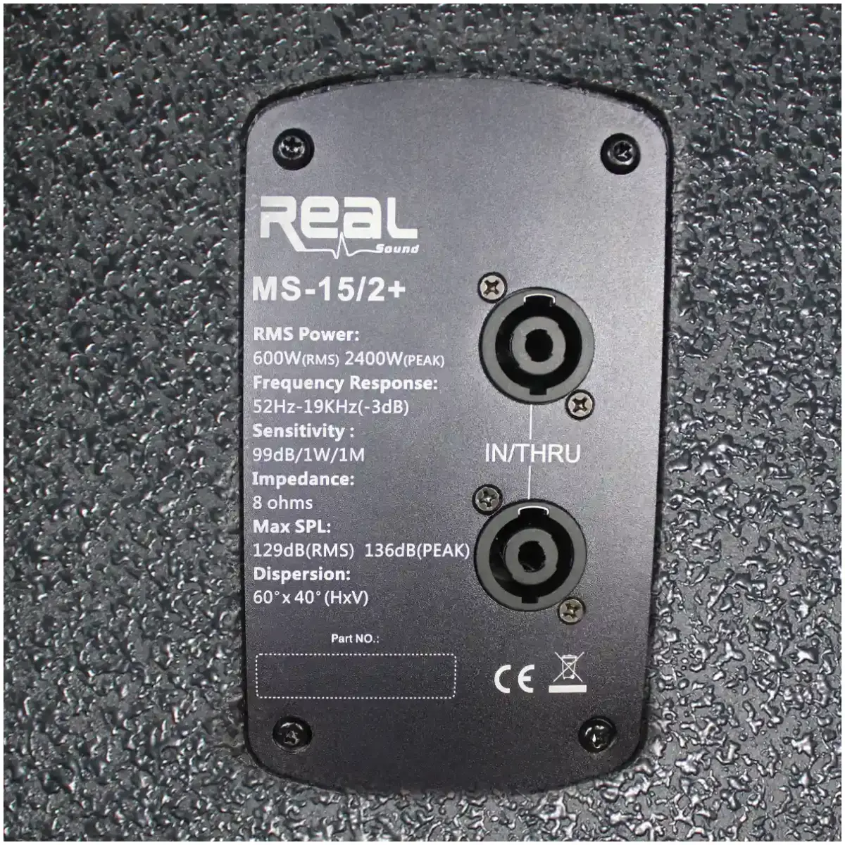 Real Sound MS-15/2+ Full Range Passive Speaker - Image 5