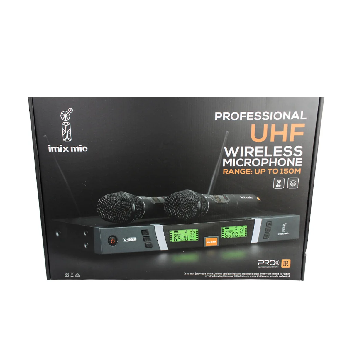 mir.  Imix K-7000 UHF Dual Wireless Microphone - A1 Sound